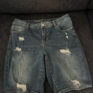 Maurice’s Jean shorts 8